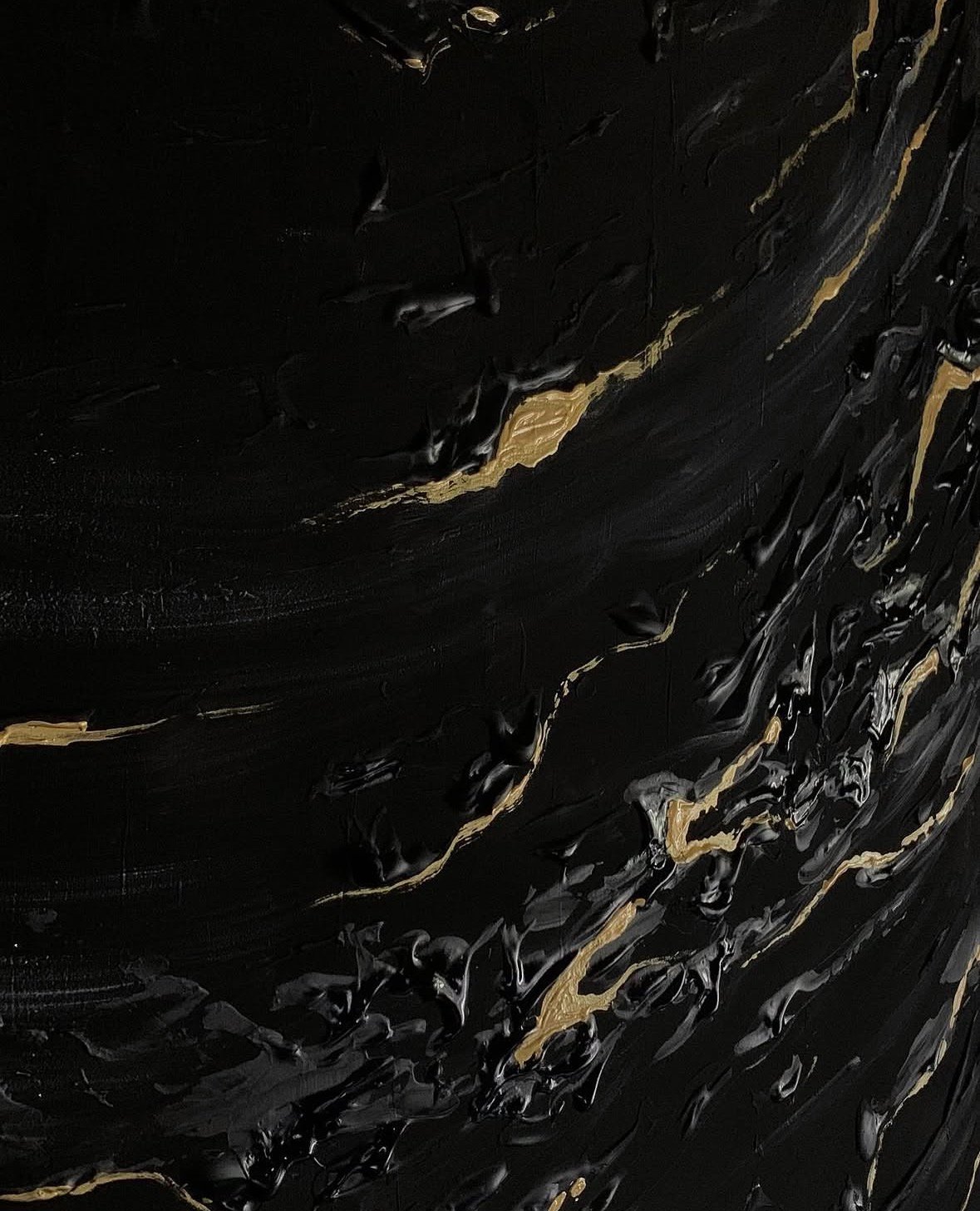 Oro II abstract painting