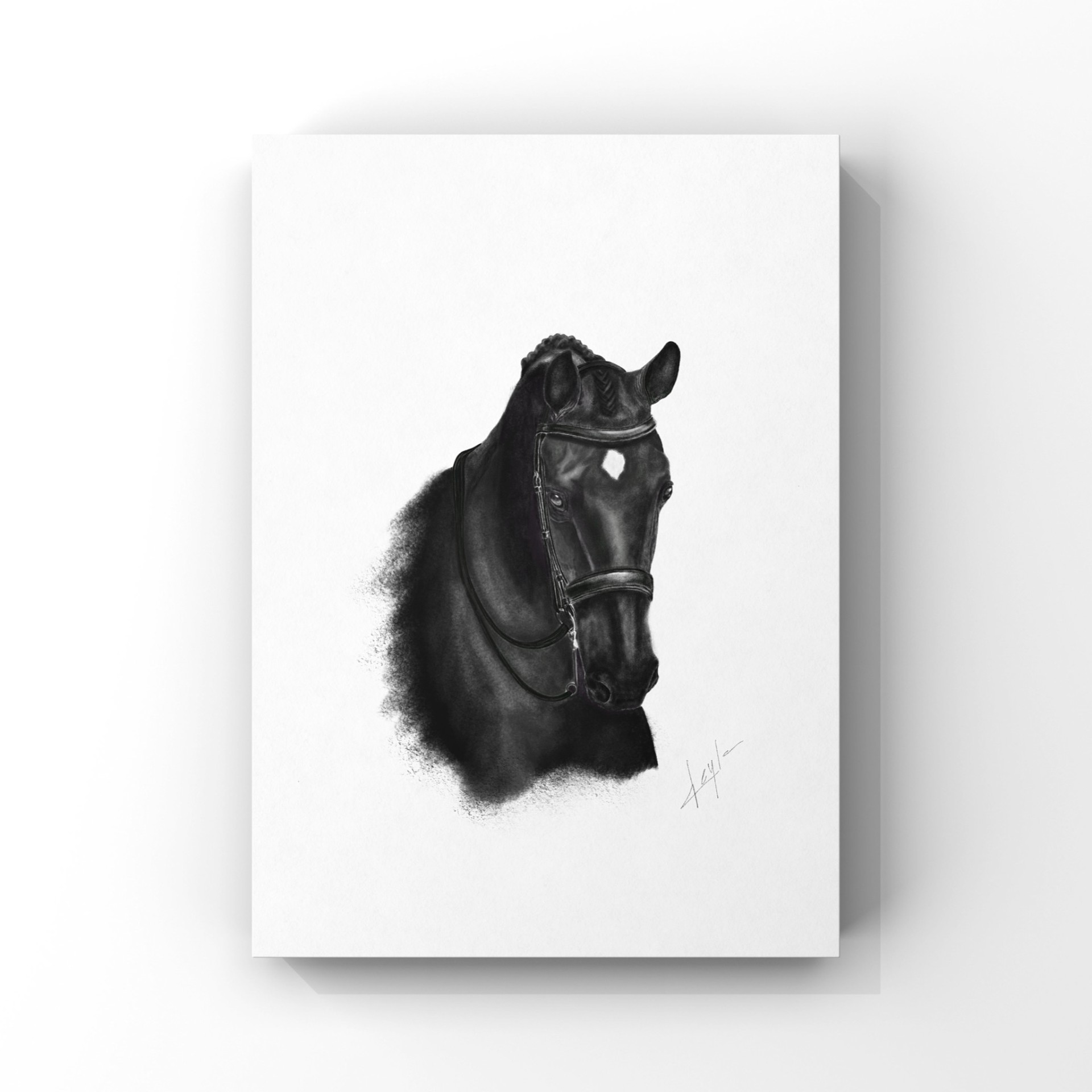 Horse Portrait digital art