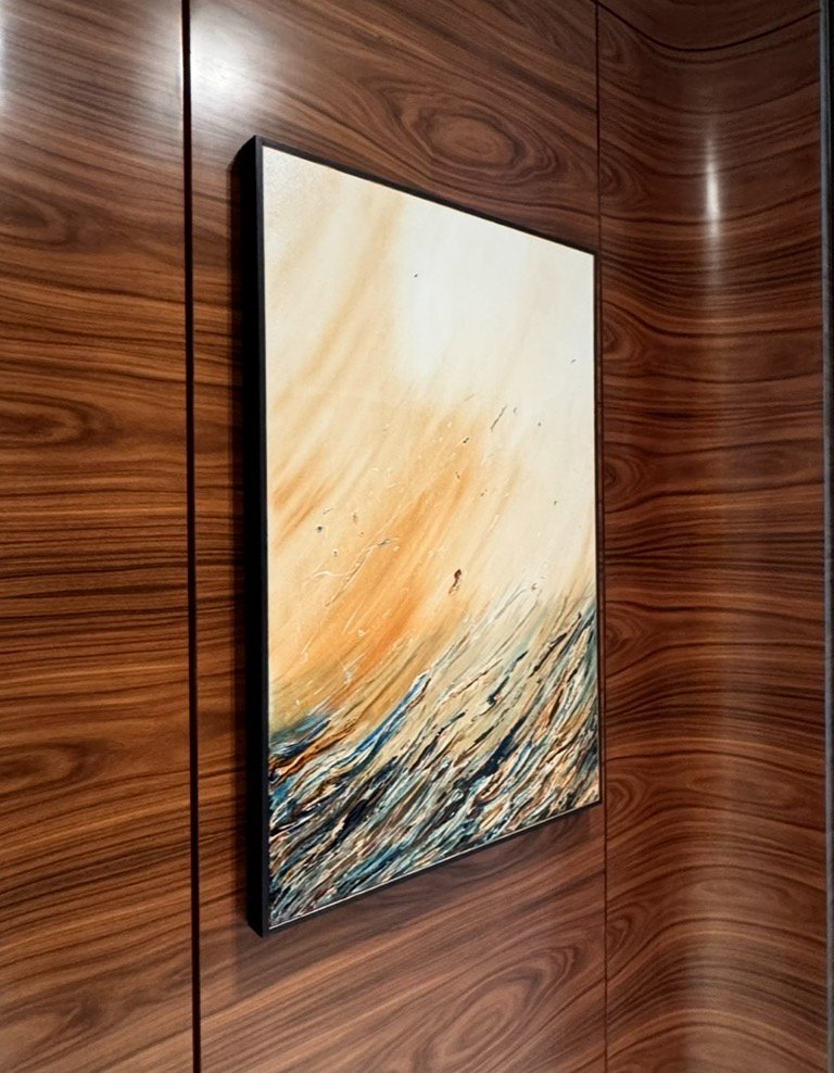 Signature Twilight abstract painting